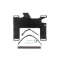 Wunderlich Luggage Rail for original Vario Case R1200/1250GS LC - Right - Black