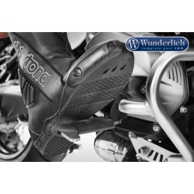 Wunderlich Protection Bar Foot Rests - Left and Right - Black
