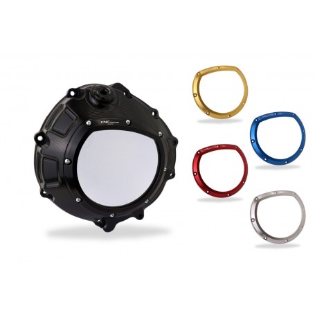 CNC Racing Black Clear Clutch Cover Hydraulic Control BMW S 1000 RR 2010-2018