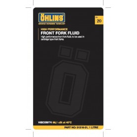 Öhlins Motorcycle Front Fork Fluid 20 (98.0 CST) 1 Liter