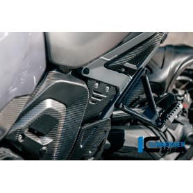 Front Triangle Cover for Rear Frame Left Carbon Matte R 1300 GS Adventure