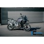 Right Radiator Cover with Holes for the Luggage Holder Carbon Matte R 1300 GS Adventure