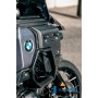 Right Radiator Cover with Holes for the Luggage Holder Carbon Matte R 1300 GS Adventure