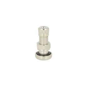 Tubeless straight valve for racing rim 8.3mm. Silver 25ms Tubeless straight valve for racing rim 8.3mm. Silver 25ms