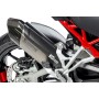 Ilmberger Carbon Matte Exhaust Heat Shield for Akrapovic Silencer – Ducati Multistrada V4