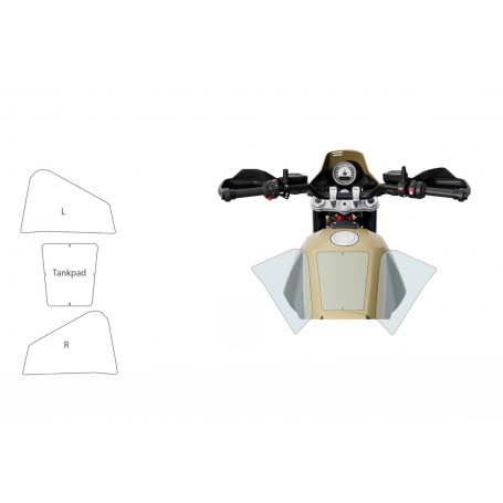 PremiumShield Paint Protection Film BMW R 12 G/S Tank Set