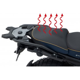 Wunderlich Passenger Seat AKTIVKOMFORT with Seat Heating Smart Plug & Play R 1300 GS