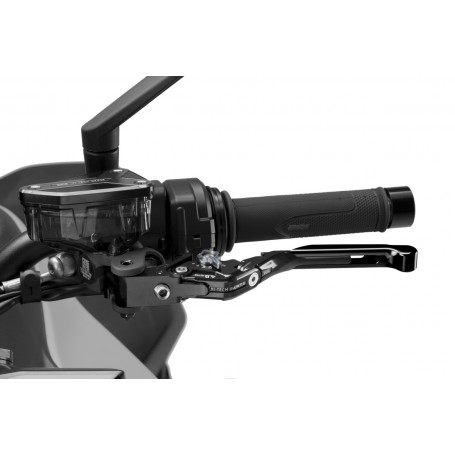 Puig Clutch Lever 4.0. Black Exten/Black Selector/Titanium