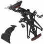 LighTech Adjustable License Plate Holder Kit with Swingarm Cover