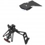 LighTech Black Adjustable License Plate Holder Kit