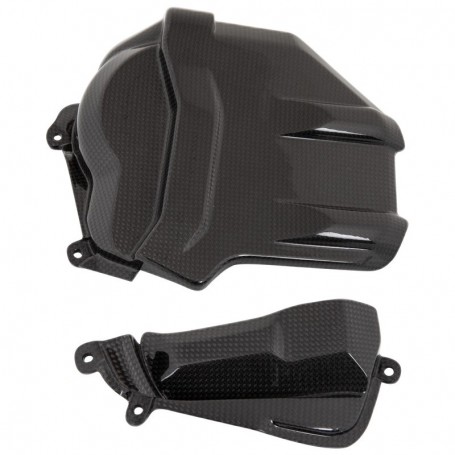 LighTech Carbon Engine Cover - Matt