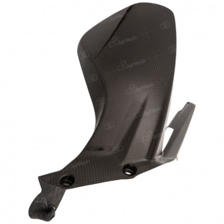 LighTech Carbon Rear Mudguard - Matt