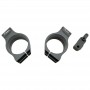 LighTech Pair of Handlebar Clip-Ons with Steering Damper Support