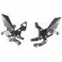 LighTech Adjustable Rear Sets with Fixed Footpegs