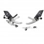 LighTech R Version Rear Sets / Silver