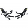 LighTech Adjustable Rear Sets with Fold Up Footpegs