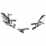 LighTech Adjustable Rear Sets with Fold Up Footpegs