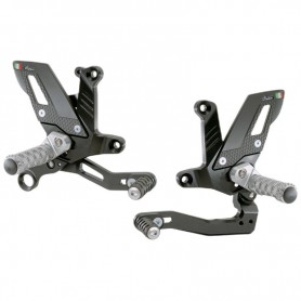 LighTech Adjustable Rear Sets with Fold Up Footpegs