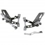 LighTech Adjustable Rear Sets with Fold Up Footpeg