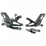 LighTech Adjustable Rear Sets with Fold Up Footpegs