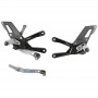 LighTech Adjustable Rear Sets with Fold Up Footpegs