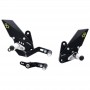 LighTech Adjustable Rear Sets with Fixed Footpegs