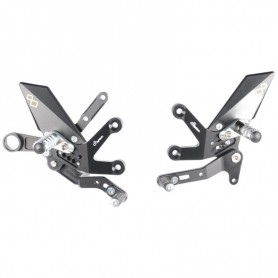 LighTech Adjustable Rear Sets with Fixed Footpegs