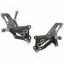 LighTech Adjustable Rear Sets with Fixed Footpegs - TRACK USE