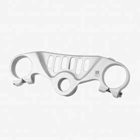 Bonamici Aluminum top Triple Clamp Suzuki GSX-R 1000 Race 17- - SILVER