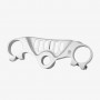 Bonamici Aluminum top Triple Clamp Suzuki GSX-R 1000 Race 17- - SILVER