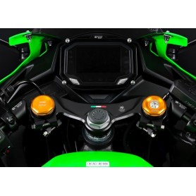 Bonamici Aluminum top Triple Clamp Kawasaki ZX-4R - ZX-4RR 23- - BLACK