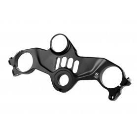 Bonamici Aluminum top Triple Clamp Kawasaki ZX-10R Street 21- - BLACK