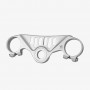 Bonamici Aluminum top Triple Clamp BMW S 1000 RR 23- - M 1000 RR Race 21- - SILVER