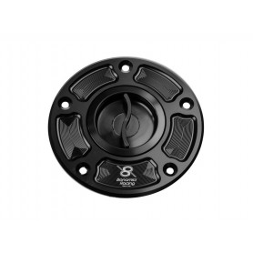 Bonamici Aluminum Tank Cap for Suzuki GSX-R 600-750-1000 04- - GSX-S 750-1000 15-21 - BLACK