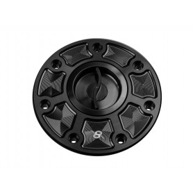 Bonamici Aluminum Tank Cap for KTM RC390 - Duke 390-790-890 - BLACK