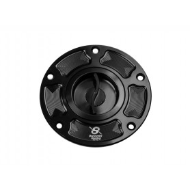 Bonamici Aluminum Tank Cap for Ducati Panigale - Streetfighter - Scrambler - BLACK