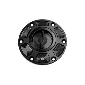 Bonamici Aluminum Tank Cap for Aprilia RS660 - Tuono 660 - MV Agusta F3 11-18 - BLACK