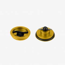 Bonamici Aluminum Spare Part Center Cap - GOLD