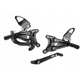 Bonamici Aluminum Rearsets Triumph Speed Triple 1200 RR 22-