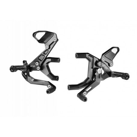 Bonamici Aluminum Rearsets Ducati Streetfighter V2 22-