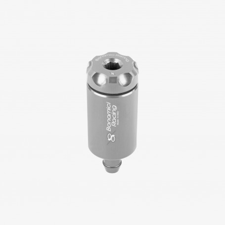Bonamici Aluminum 8ml Rear Oil Tank - SILVER
