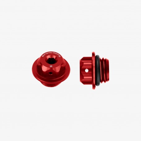 Bonamici Aluminum Oil Cap M20x2.5 - RED