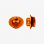 Bonamici Aluminum Oil Cap for Yamaha M27x3 - ORANGE