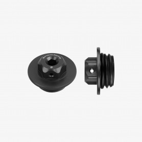 Bonamici Aluminum Oil Cap for Yamaha M27x3 - BLACK