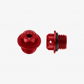 Bonamici Aluminum Oil Cap for Triumph Street Triple 765 R/RS - Speed Triple 1200 RS/RR M20x2.5 - RED