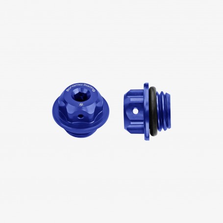 Bonamici Aluminum Oil Cap for Honda - Ducati 848/1098/1198 M19.5x2.5 - BLUE