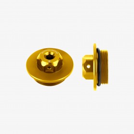 Bonamici Aluminum Oil Cap for Kawasaki M30x1.5 - GOLD