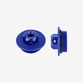 Bonamici Aluminum Oil Cap for Kawasaki M30x1.5 - BLUE