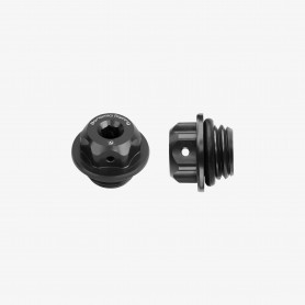 Bonamici Aluminum Oil Cap for Honda - Ducati 848/1098/1198 M19.5x2.5 - BLACK