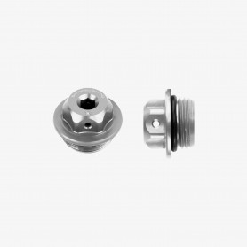 Bonamici Aluminum Oil Cap for BMW M24x2 - SILVER